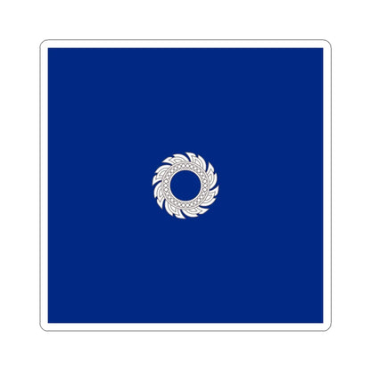 Flag Thai Commodore (Thailand) STICKER Vinyl Kiss-Cut Decal 4 Inch White - The Sticker Space