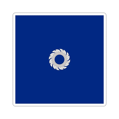 Flag Thai Commodore (Thailand) STICKER Vinyl Kiss-Cut Decal 6 Inch White - The Sticker Space