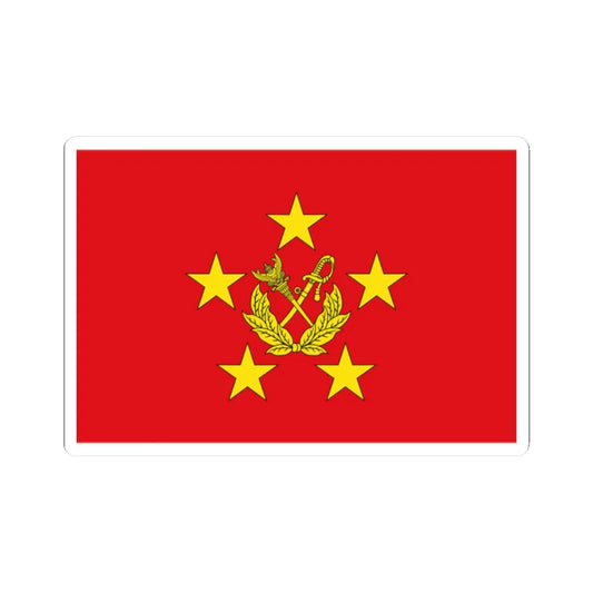 Flag Thai Field Marshal (Thailand) STICKER Vinyl Kiss-Cut Decal 2 Inch White - The Sticker Space