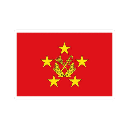 Flag Thai Field Marshal (Thailand) STICKER Vinyl Kiss-Cut Decal 3 Inch White - The Sticker Space