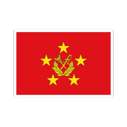 Flag Thai Field Marshal (Thailand) STICKER Vinyl Kiss-Cut Decal 4 Inch White - The Sticker Space