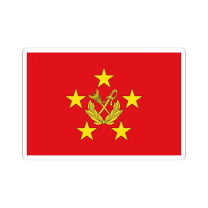 Flag Thai Field Marshal (Thailand) STICKER Vinyl Kiss-Cut Decal 6 Inch White - The Sticker Space