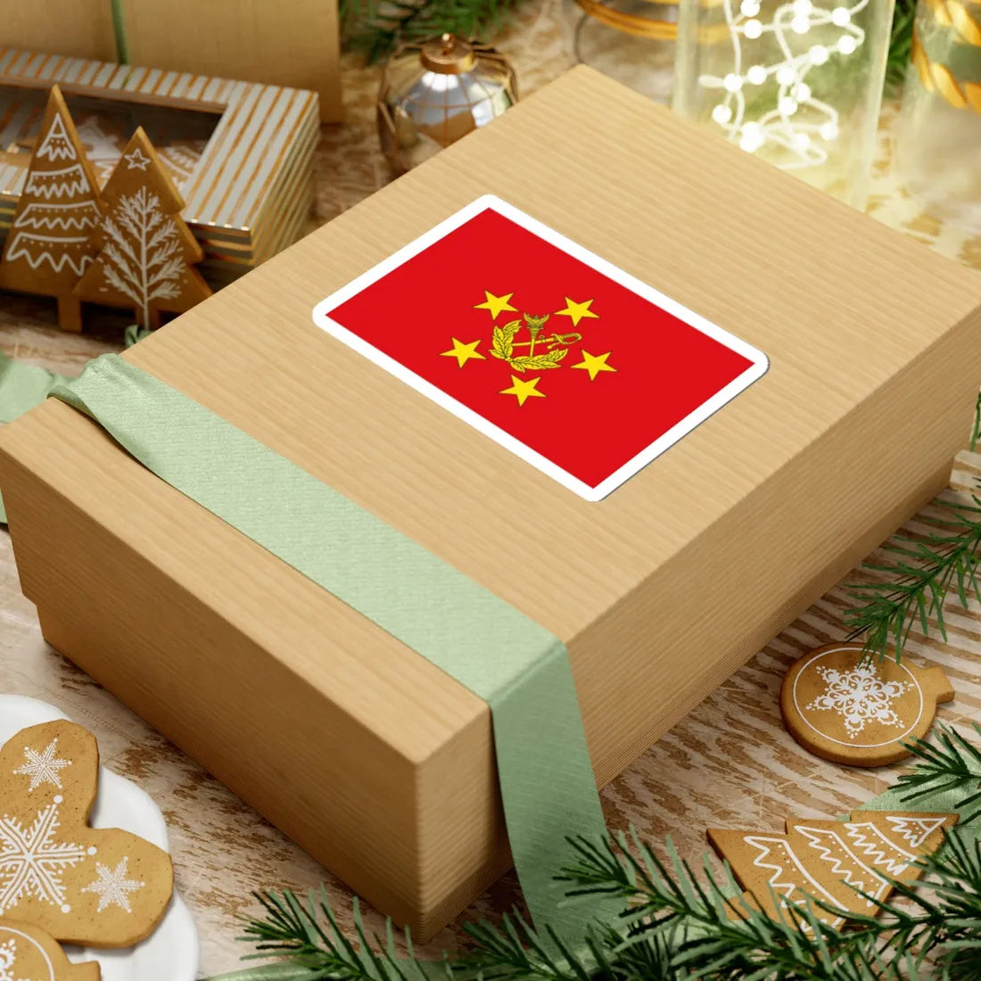 Flag Thai Field Marshal (Thailand) STICKER Vinyl Kiss-Cut Decal - The Sticker Space