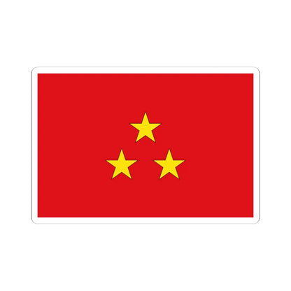 Flag Thai Lieutenant General (Thailand) STICKER Vinyl Kiss-Cut Decal 6 Inch White - The Sticker Space