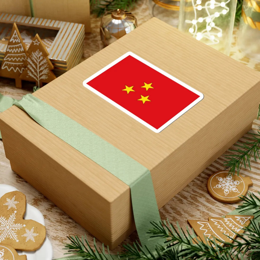 Flag Thai Lieutenant General (Thailand) STICKER Vinyl Kiss-Cut Decal - The Sticker Space