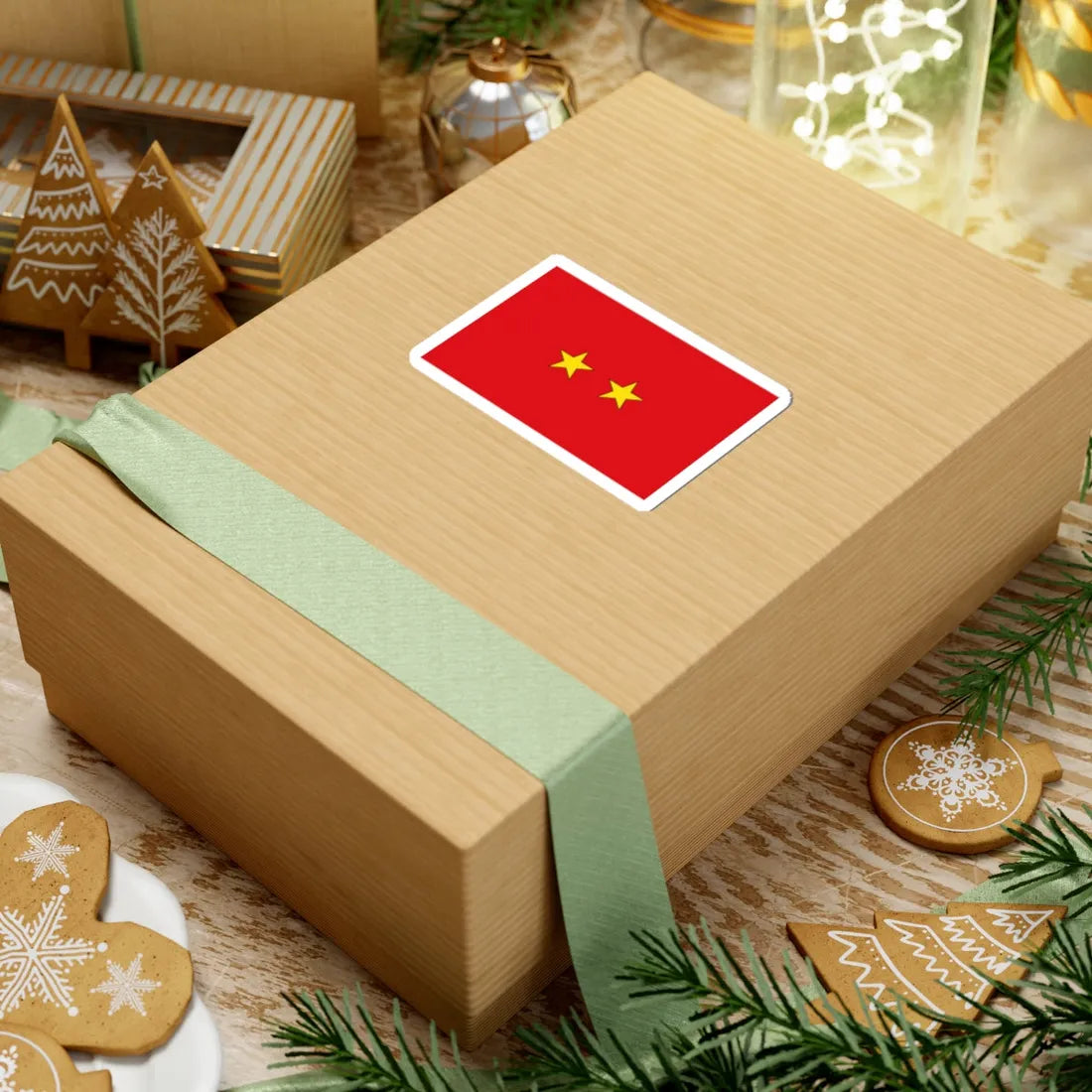 Flag Thai Major General (Thailand) STICKER Vinyl Kiss-Cut Decal - The Sticker Space