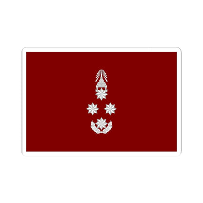 Flag Thai Police General (Thailand) STICKER Vinyl Kiss-Cut Decal 2 Inch White - The Sticker Space