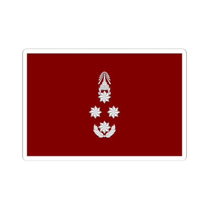 Flag Thai Police General (Thailand) STICKER Vinyl Kiss-Cut Decal 6 Inch White - The Sticker Space