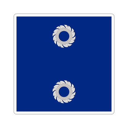 Flag Thai Rear Admiral (Thailand) STICKER Vinyl Kiss-Cut Decal 2 Inch White - The Sticker Space