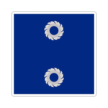 Flag Thai Rear Admiral (Thailand) STICKER Vinyl Kiss-Cut Decal 4 Inch White - The Sticker Space