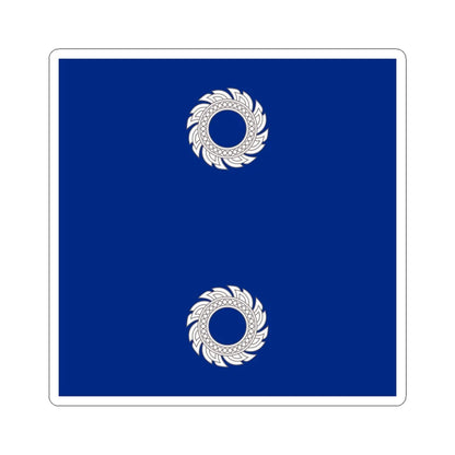 Flag Thai Rear Admiral (Thailand) STICKER Vinyl Kiss-Cut Decal 6 Inch White - The Sticker Space