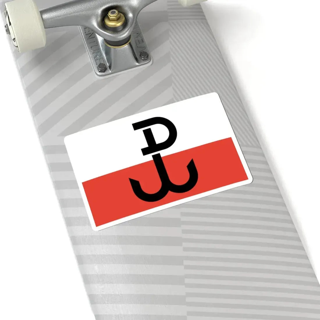 Flaga PPP (Poland) STICKER Vinyl Kiss-Cut Decal - The Sticker Space