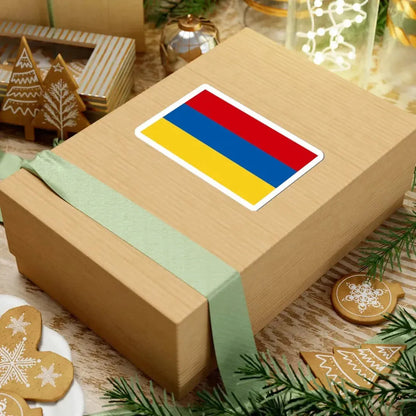 Flaga Zabrza (Poland) STICKER Vinyl Kiss-Cut Decal - The Sticker Space