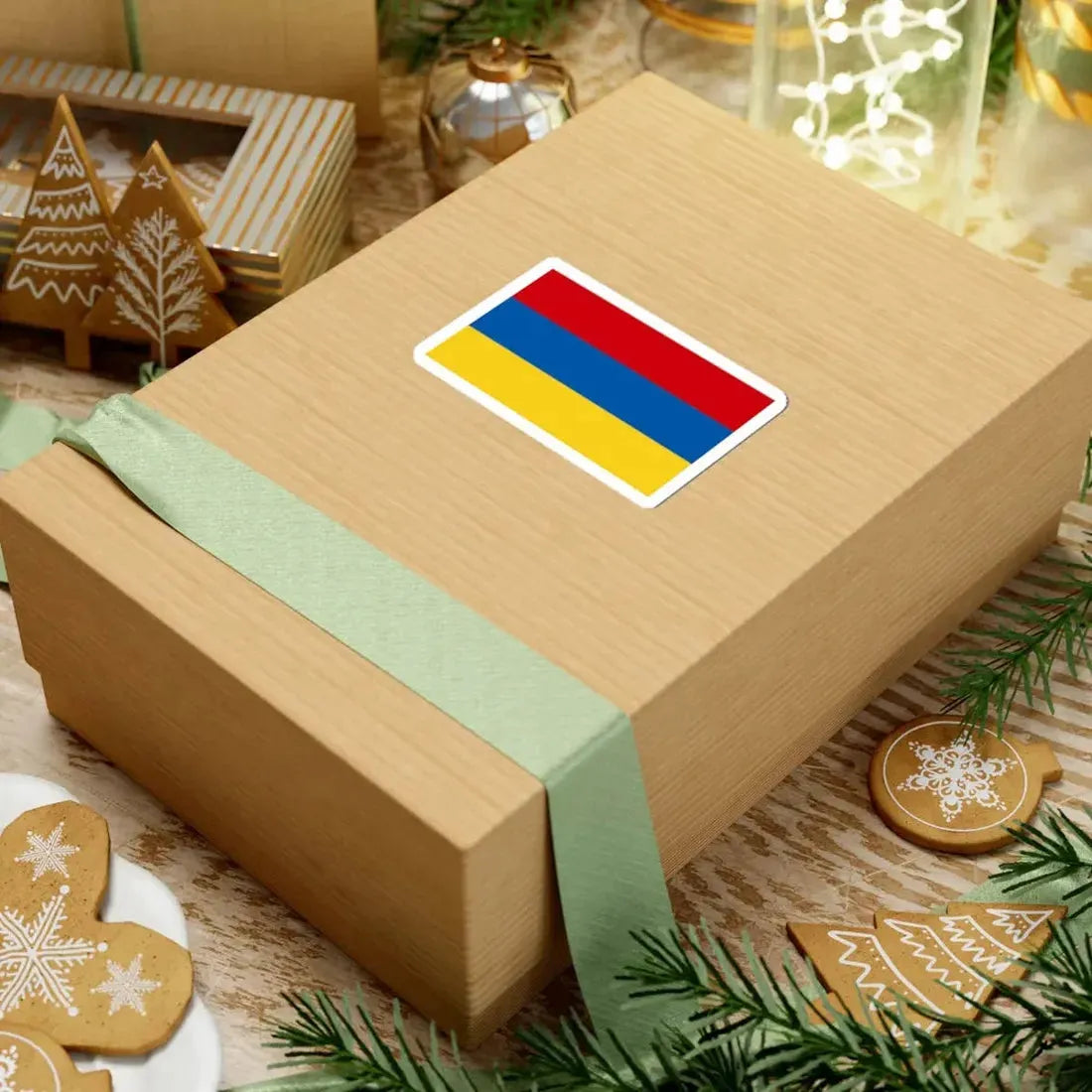 Flaga Zabrza (Poland) STICKER Vinyl Kiss-Cut Decal - The Sticker Space