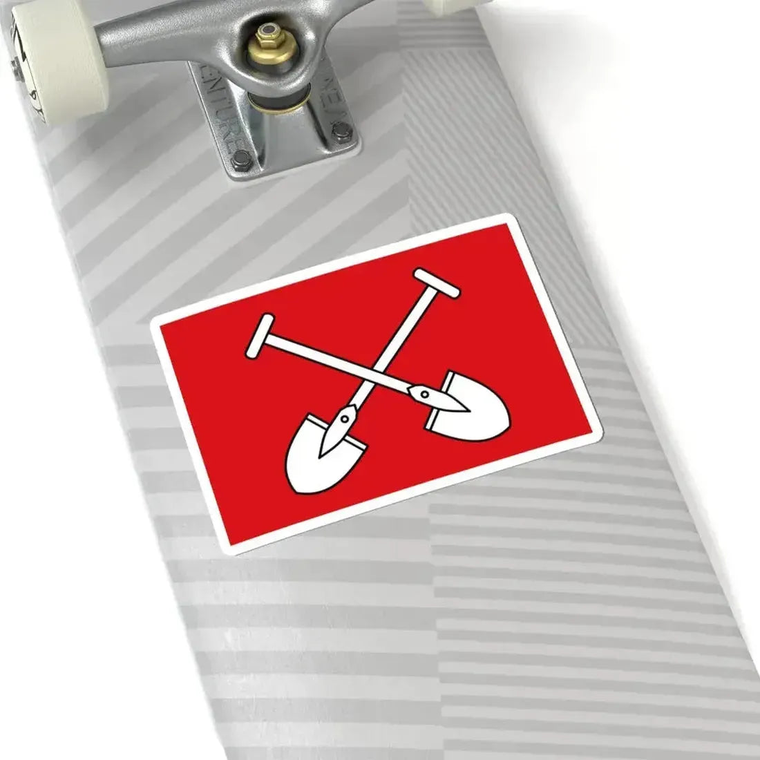 Flagge Buetgenbach (Belgium) STICKER Vinyl Kiss-Cut Decal - The Sticker Space