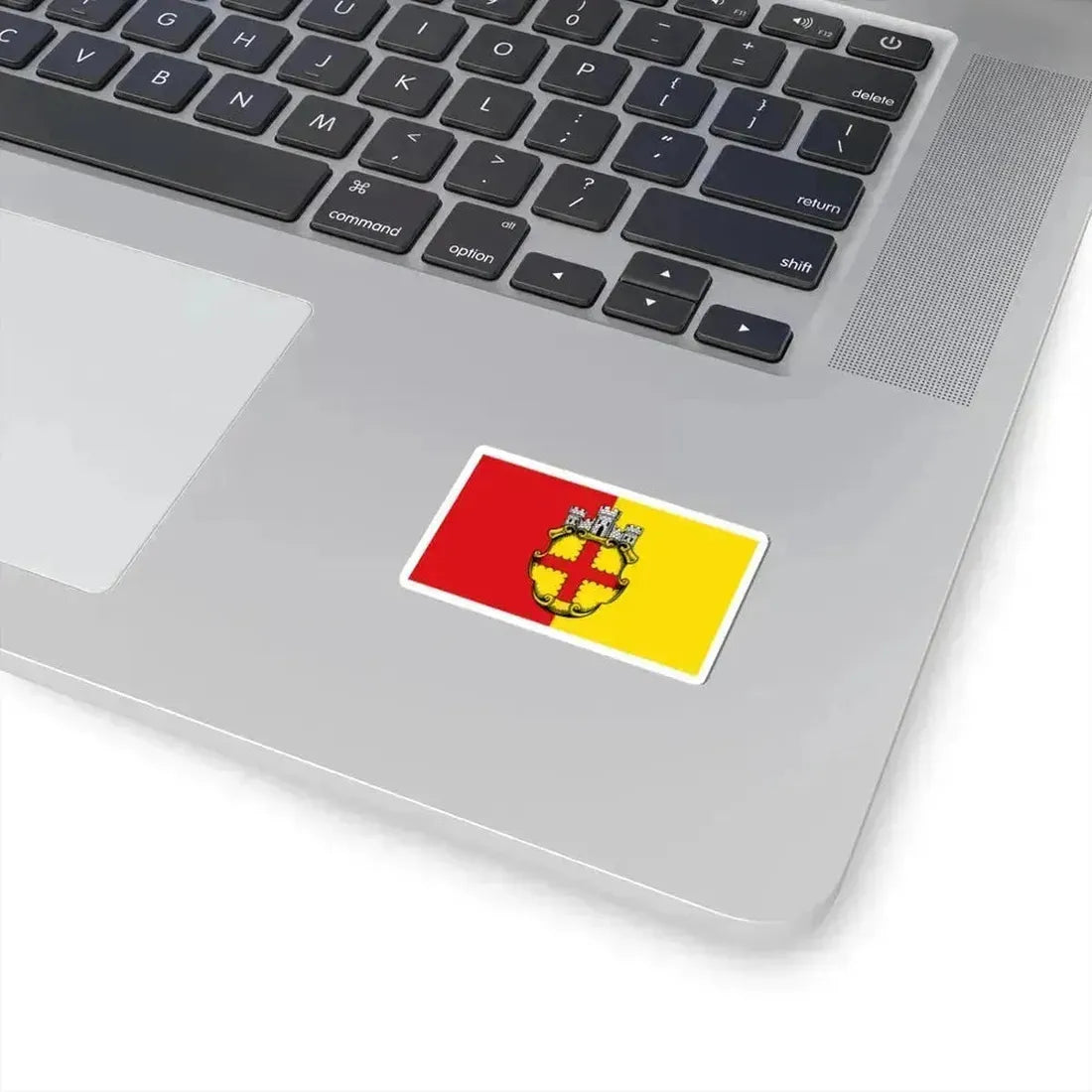 Flagge Eupen (Belgium) STICKER Vinyl Kiss-Cut Decal - The Sticker Space