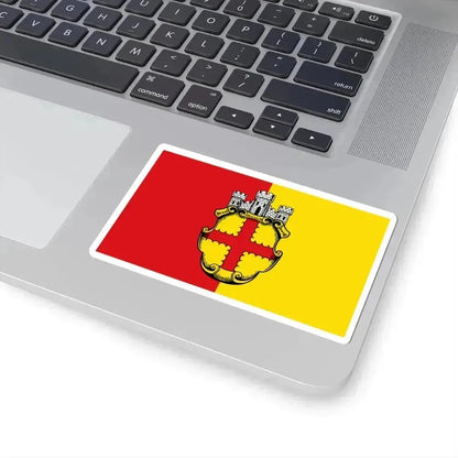 Flagge Eupen (Belgium) STICKER Vinyl Kiss-Cut Decal - The Sticker Space