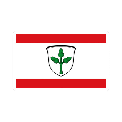 Flagge Frankenhausen Mühltal (Germany) STICKER Vinyl Kiss-Cut Decal 2 Inch White - The Sticker Space