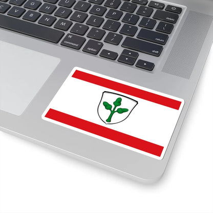 Flagge Frankenhausen Mühltal (Germany) STICKER Vinyl Kiss-Cut Decal - The Sticker Space