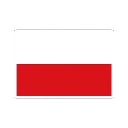 Flagge Salzburg Stadt (Austria) STICKER Vinyl Kiss-Cut Decal 3 Inch White - The Sticker Space