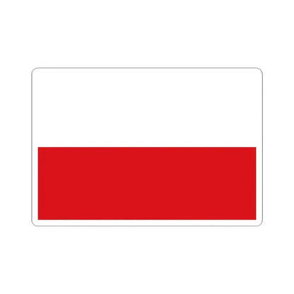 Flagge Salzburg Stadt (Austria) STICKER Vinyl Kiss-Cut Decal 4 Inch White - The Sticker Space