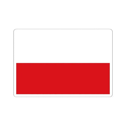 Flagge Salzburg Stadt (Austria) STICKER Vinyl Kiss-Cut Decal 6 Inch White - The Sticker Space