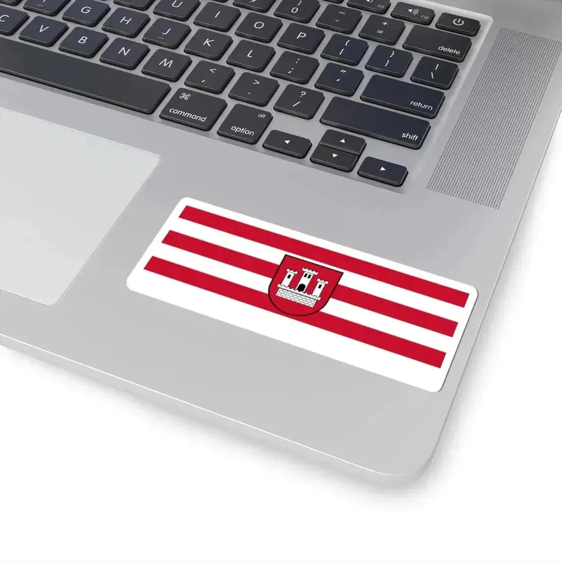 Flagge von Klosterneuburg (Austria) STICKER Vinyl Kiss-Cut Decal - The Sticker Space