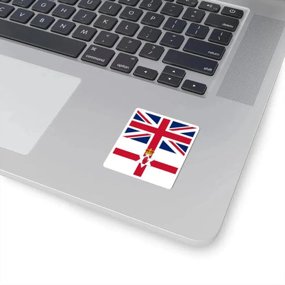 Flags of the United Kingdom and Northern Ireland 1953-1972 (Ireland) STICKER Vinyl Kiss-Cut Decal - The Sticker Space