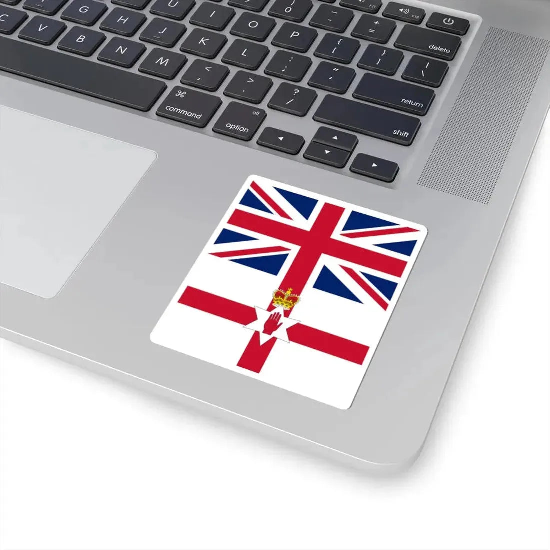 Flags of the United Kingdom and Northern Ireland 1953-1972 (Ireland) STICKER Vinyl Kiss-Cut Decal - The Sticker Space