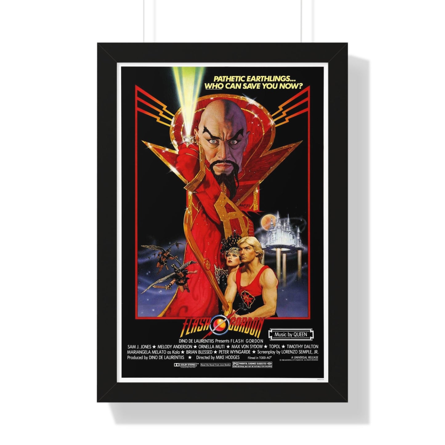 FLASH GORDON 1936 - Framed Movie Poster-16″ x 24″-The Sticker Space