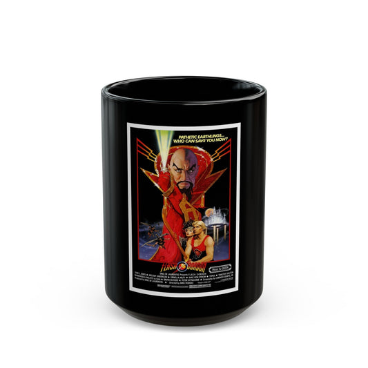 FLASH GORDON 1936 Movie Poster - Black Coffee Mug-15oz-The Sticker Space