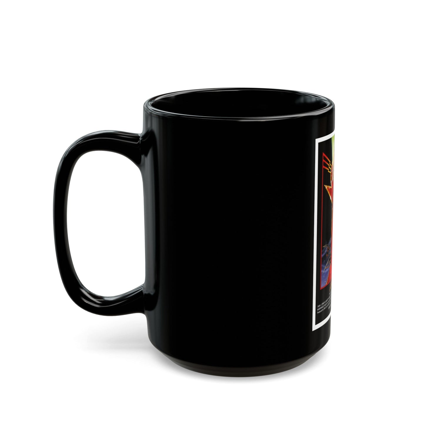 FLASH GORDON 1936 Movie Poster - Black Coffee Mug-The Sticker Space