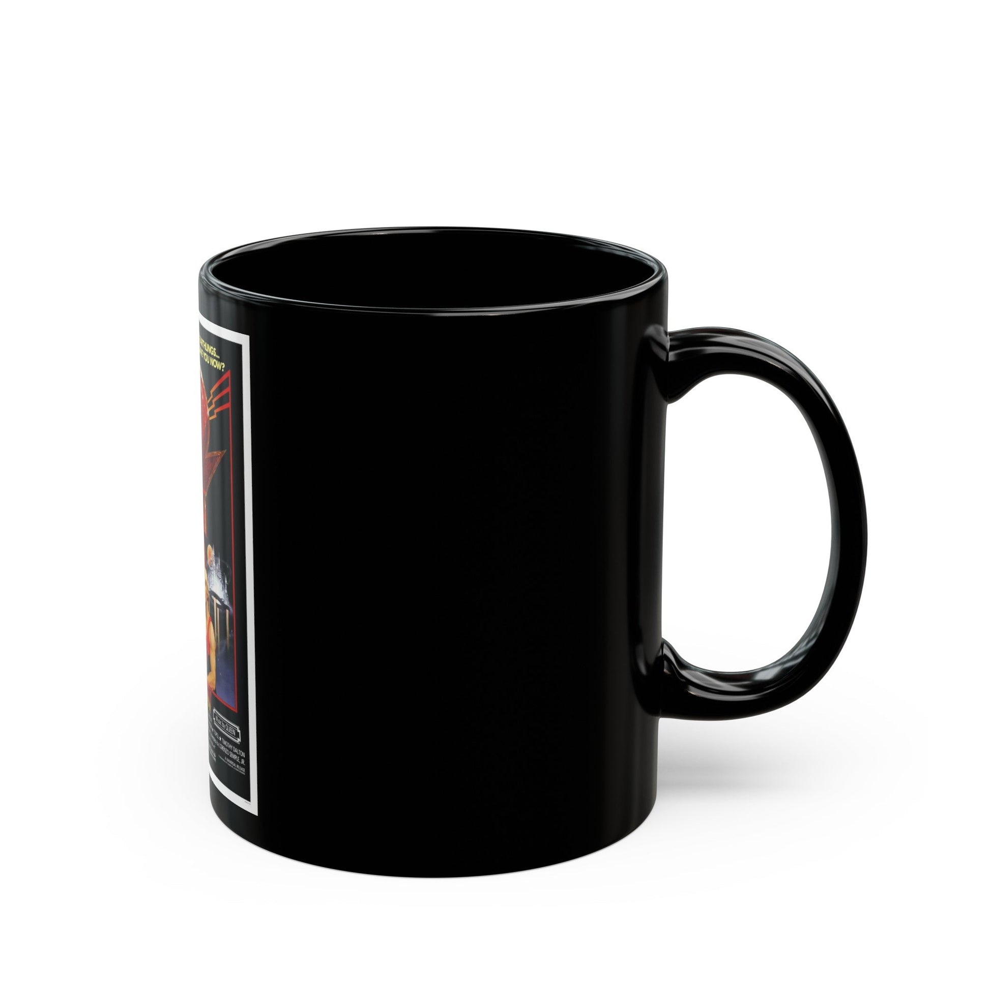 FLASH GORDON 1936 Movie Poster - Black Coffee Mug-The Sticker Space