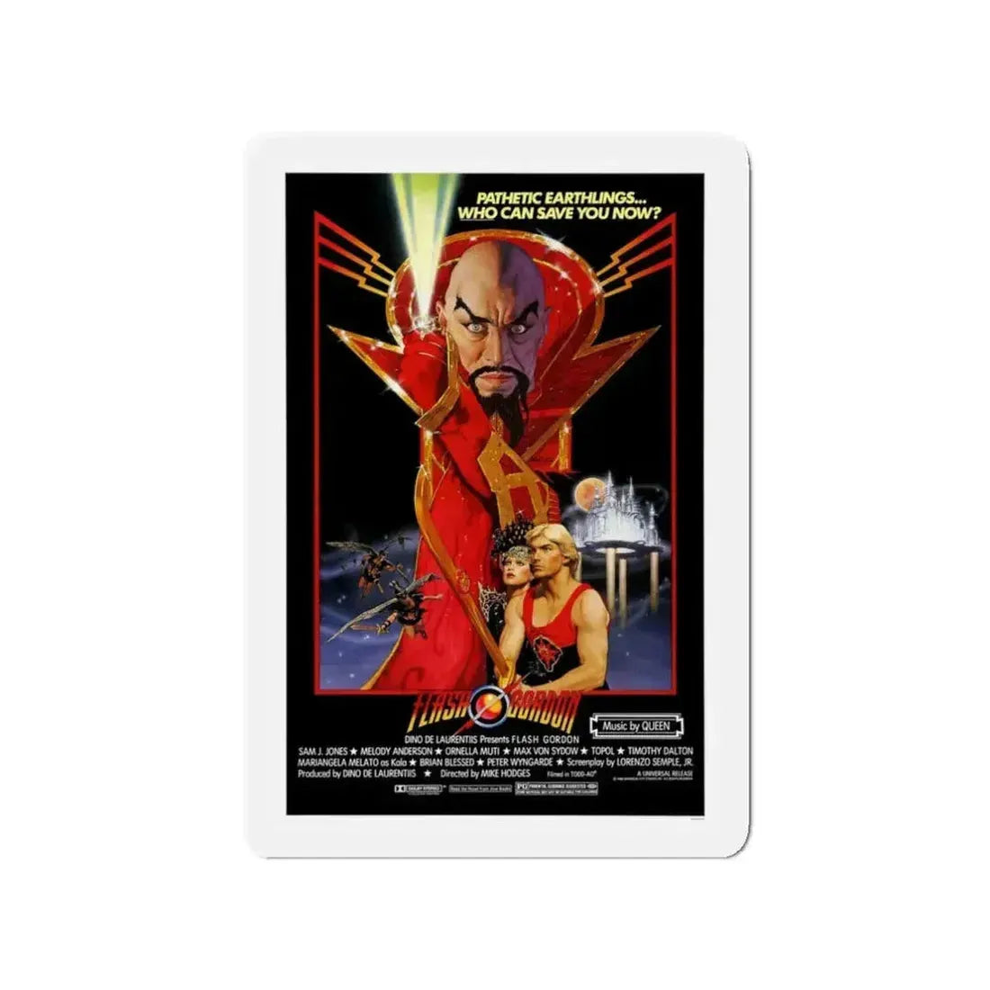 FLASH GORDON 1936 Movie Poster - Refrigerator Magnet - The Sticker Space