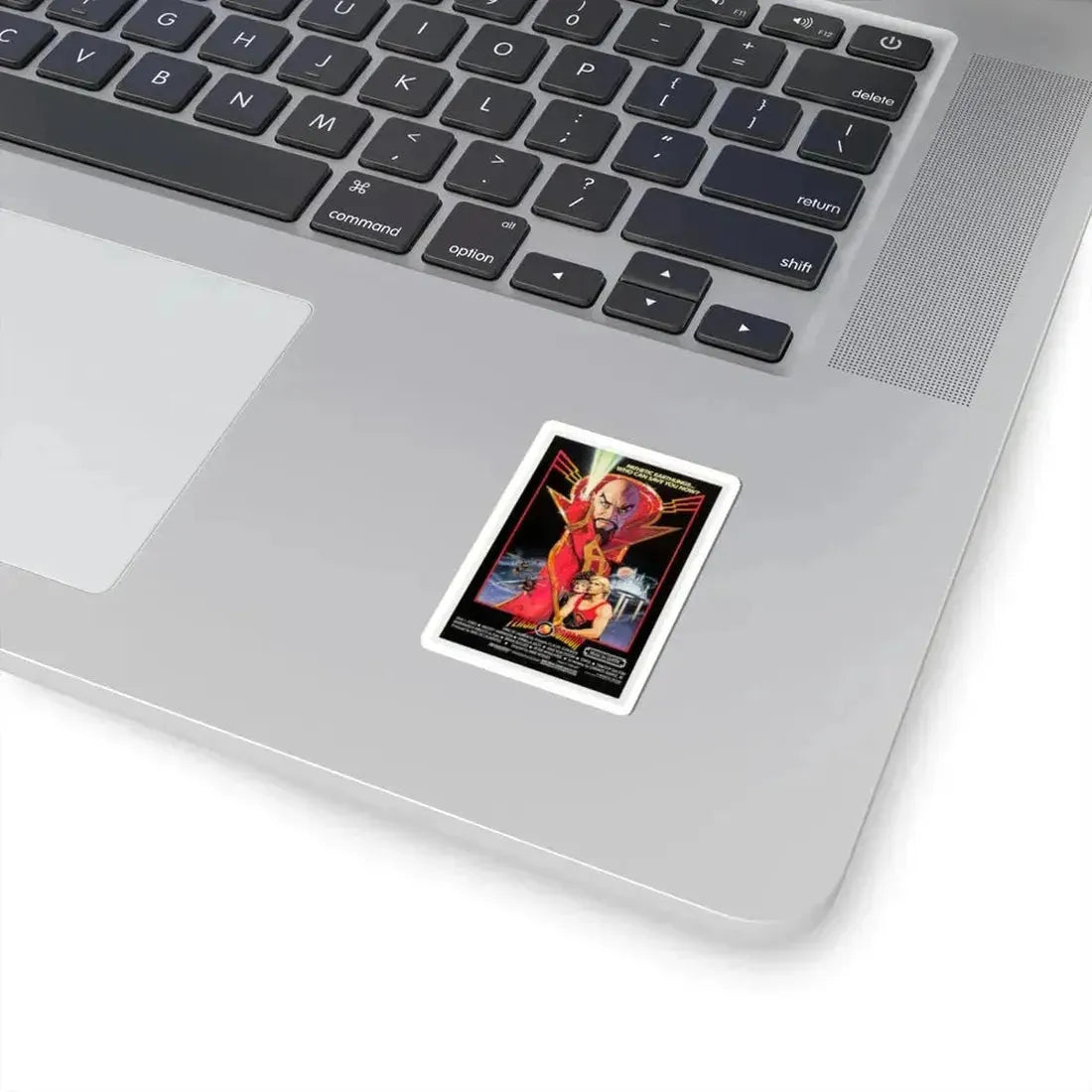 Flash Gordon 1980 Movie Poster - STICKER Vinyl Kiss-Cut Decal - The Sticker Space