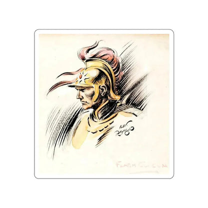 Flash Gordon Illustration (circa 1930s) (Magazine Illustration) STICKER Vinyl Die-Cut Decal - The Sticker Space