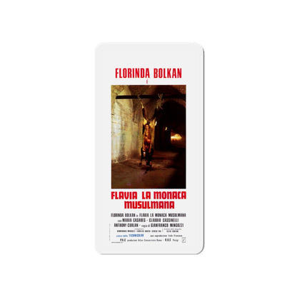 FLAVIA THE HERETIC (ITALIAN) 1974 Movie Poster - Die-Cut Magnet-5" x 5"-The Sticker Space