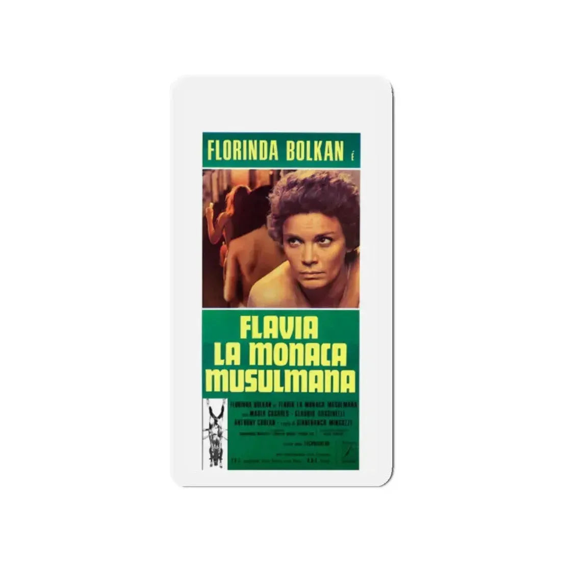FLAVIA THE HERETIC (ITALIAN) (2) 1974 Movie Poster - Refrigerator Magnet 2 Inch - The Sticker Space