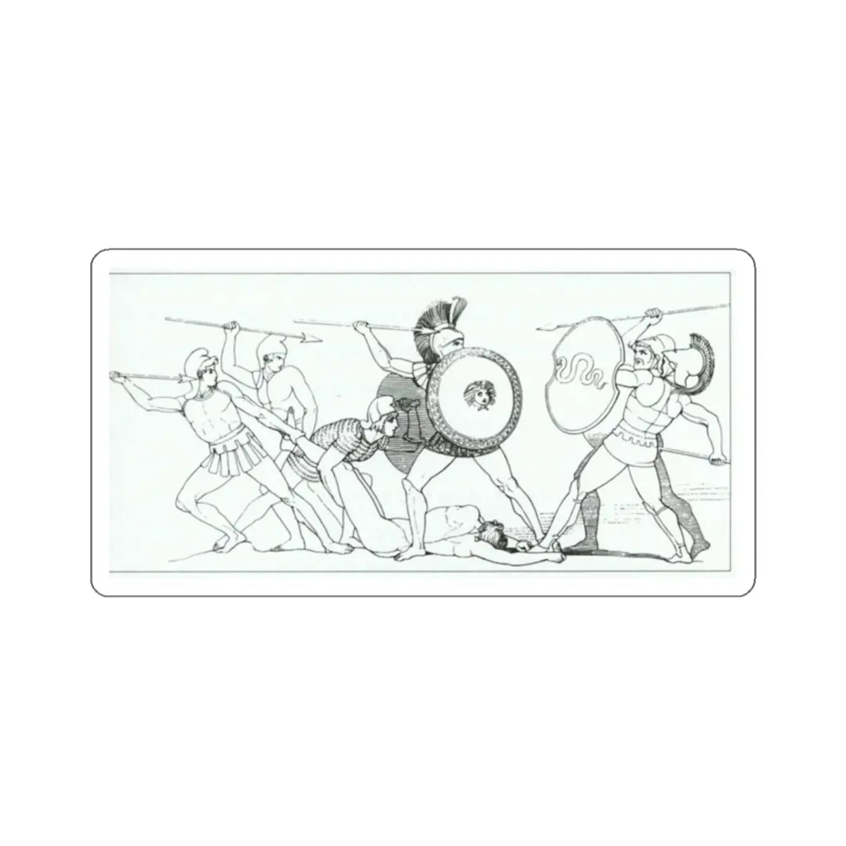 SKU:14159606566039142356 Sticker types:White Shape:Die-Cut Sizes:2" × 2"
