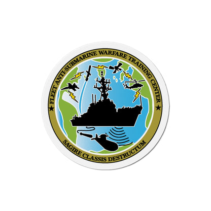 Fleet Anti Submarine Warfare Training Center (U.S. Navy) Die-Cut Magnet-3" x 3"-The Sticker Space