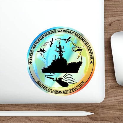 Fleet Anti Submarine Warfare Training Center (U.S. Navy) Holographic STICKER Die-Cut Vinyl Decal-The Sticker Space
