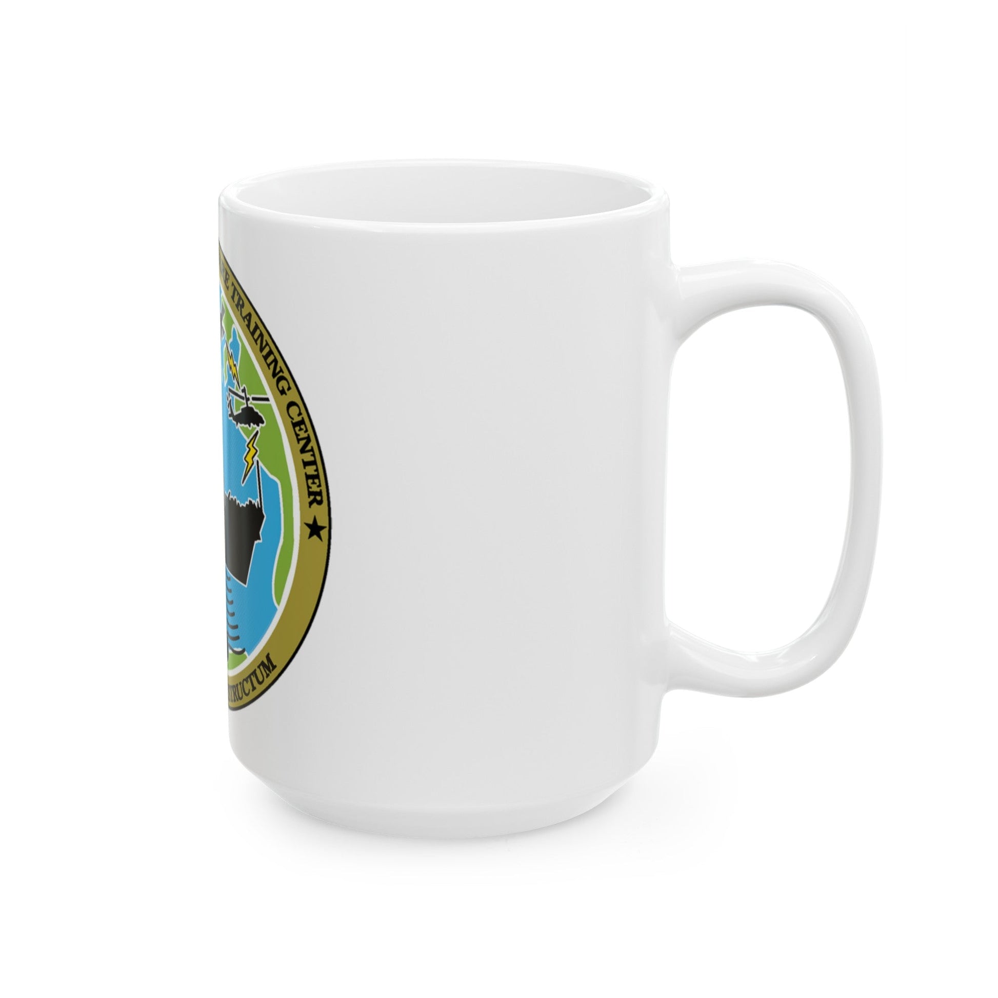 Fleet Anti Submarine Warfare Training Center (U.S. Navy) White Coffee Mug-The Sticker Space