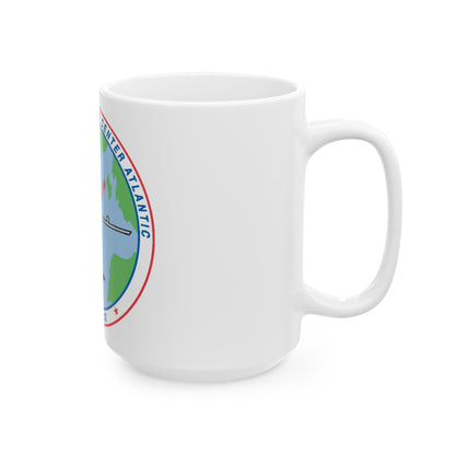 Fleet Combat Trng Ctr Atlantic Dam Neck (U.S. Navy) White Coffee Mug-The Sticker Space