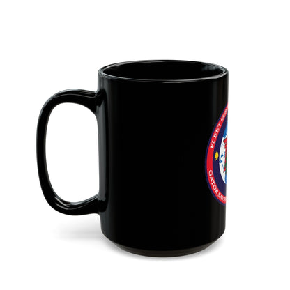 Fleet Surgical Team 7 (U.S. Navy) Black Coffee Mug-The Sticker Space