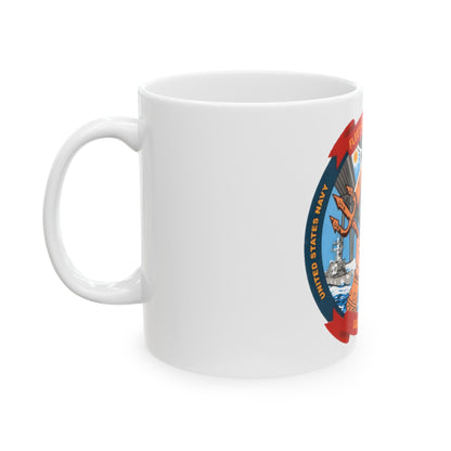 Fleet Weather Center San Diego (U.S. Navy) White Coffee Mug-The Sticker Space