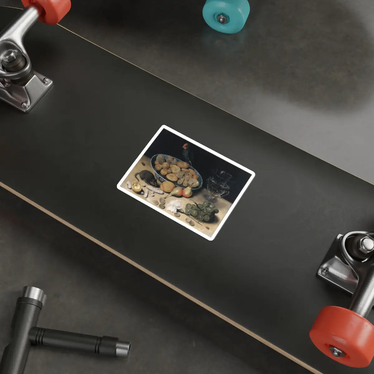 SKU:29306563300783443900 Sticker types:White Shape:Die-Cut Sizes:4" × 4"