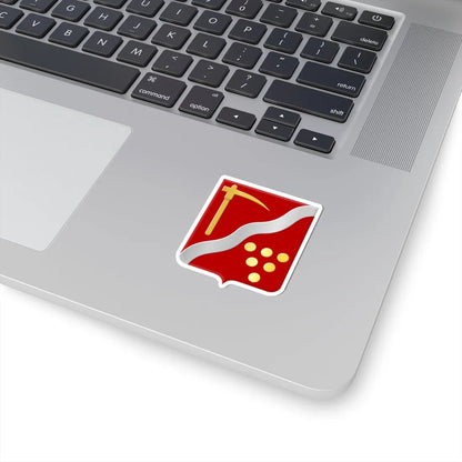 Flemalle wapen (Belgium) (Coat of Arms) STICKER Vinyl Kiss-Cut Decal - The Sticker Space