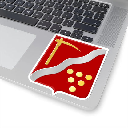 Flemalle wapen (Belgium) (Coat of Arms) STICKER Vinyl Kiss-Cut Decal - The Sticker Space