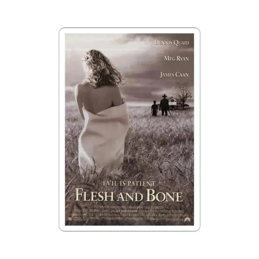 Flesh and Bone 1993 Movie Poster STICKER Vinyl Die-Cut Decal 2 Inch - The Sticker Space