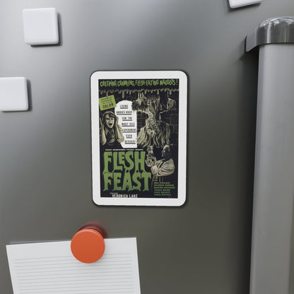 Flesh Feast 1970 Movie Poster Die-Cut Magnet-The Sticker Space